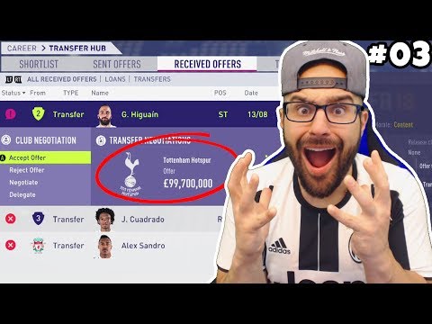 BEST FIFA CAREER MODE TRANSFER EVER! *$100,000,000* - FIFA 18 JUVENTUS Career Mode #03