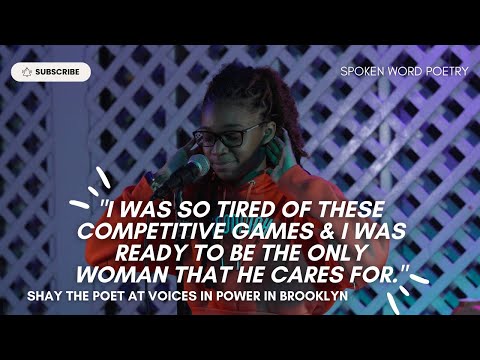 Shay the Poet - "Bar" @ Voices In Power in Brooklyn | Spoken Word Poetry