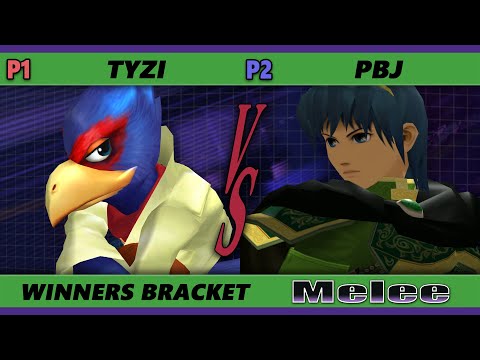 S@X 453 - TyZi (Falco) Vs. PBJ (Marth) Smash Melee - SSBM