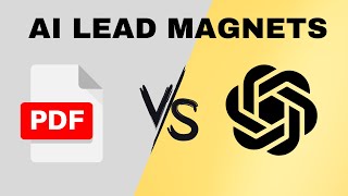 Thumbnail of the video on An AI Lead Magnet that Converts 250% better than a PDF