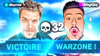 PREMIÈRE FOIS AVEC SKYRROZ SUR WARZONE ET JE DÉTRUIT LE LOBBY  🤩 ( Fara & Milano)