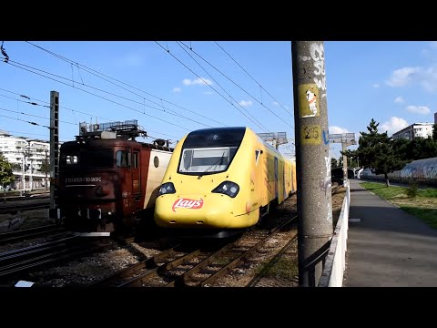 O mica intrecere intre IR 15934 (Craiova) si IR 1551 (Ploiesti Sud)