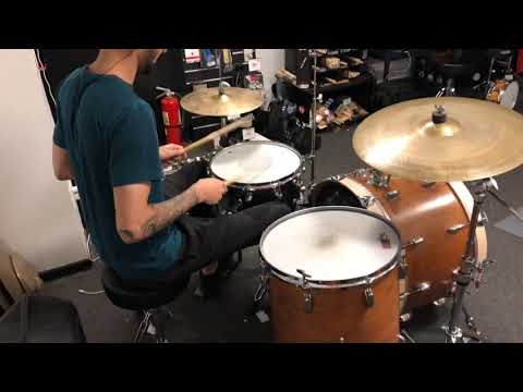 Dw USA Performance steel 8 x 14 snare amazing NEW - phat big sound VIDEO image 7