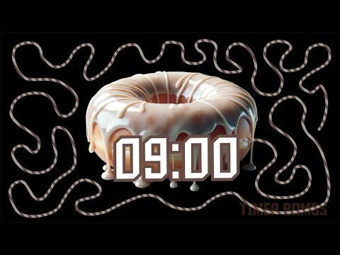 9 Minute 🍩 Donut Timer Bomb 💣