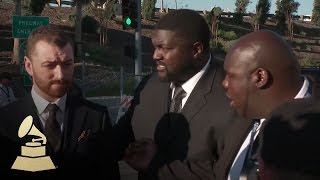 Sam Smith | Limo Cam | 58th GRAMMYs