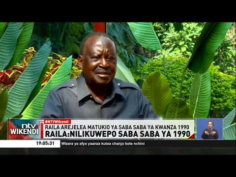 Raila Odinga apinga mipango ya maandamano siku ya maadhimisho ya saba saba