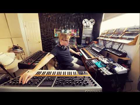 M.E. - full album Berlin School music live performance - Caught In Joy