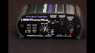 Video thumbnail for ART Pro Audio Project Series USB Phono Plus- Vintage Audio Review Episode #130 by Vintage Audio Review