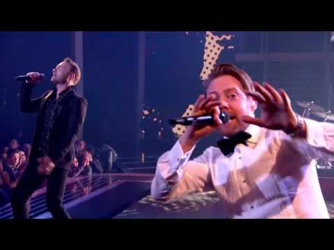 The Voice UK.  Ricky Wilson and Kevin - ‘Mr  Brightside’ 2016