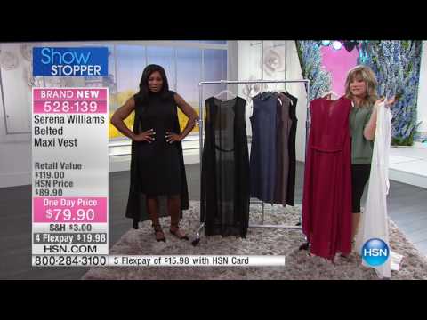 HSN | SERENA WILLIAMS Signature Statement Fashions 03.01.2017 - 09 PM