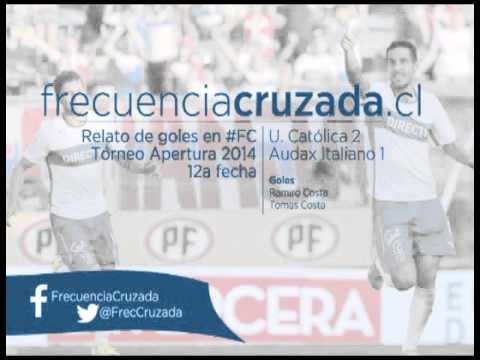 Relato goles U. Católica vs Audax - Apertura 2014