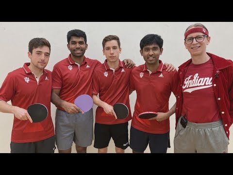 Twin brothers lead IU table tennis to first national championship appearance