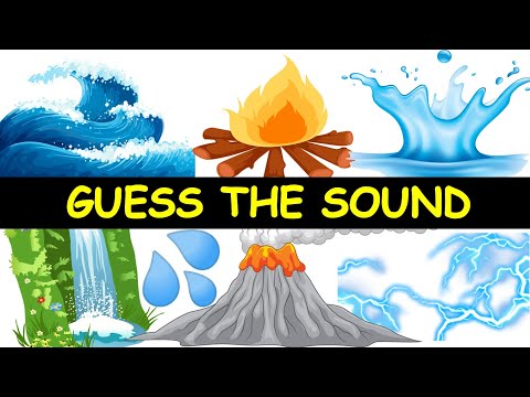Guess the Sounds of Nature | Guess the Sound Game | 10 Sounds to Guess | Nature Sounds