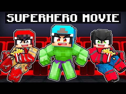 Omz made a SUPERHERO MOVIE in Minecraft!