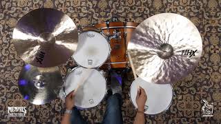 Video thumbnail for Sabian 22" HHX Complex Thin Ride Cymbal - 2426g (12210XCN-1012624M) by Memphis Drum Shop