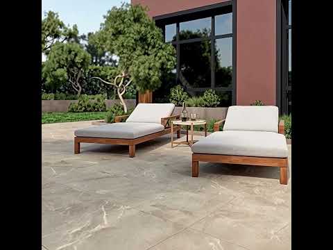 Dalle extérieur Toscana 2.0 beige R11 60x60cm