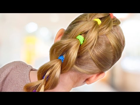 PULL THROUGH BRAID with BRIGHT ELASTICS | Back to...