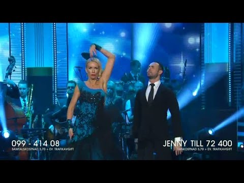 Jenny Strömstedt i en tango - Let’s Dance (TV4)