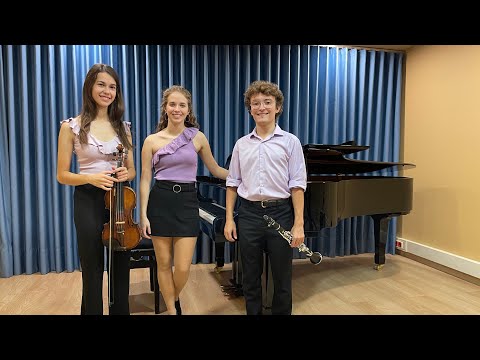 Cinema Paradiso - E. Morricone (violin, clarinet, piano) | Trio Kórena