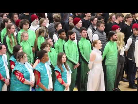 Timberland High School Indoor Percussion, playing...RISE   HD 720p