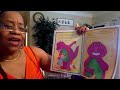 Book Title Barney Just Imagine