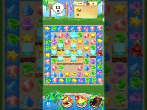 Angry Birds Match 3 you need these things to win hard level 176- a disco ball booster, 9 or more gem