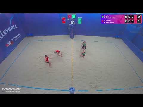 22:45 A. Lylo / K. Borshchenko - D. Kliuiev / R. Voloshchuk 26.08.2022 | Winners Beach Volleyball