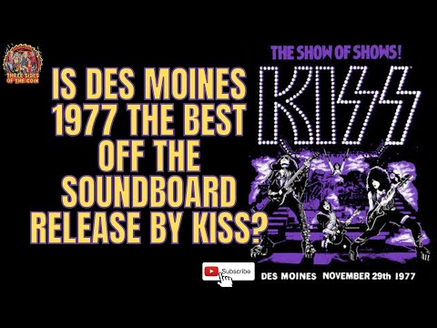 Ep. 495 KISS Off The Soundboard Des Moines, IA 1977 - We Review It and You Want To Buy This One