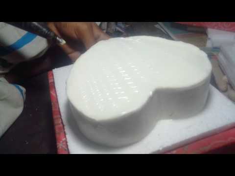 How to make a birthday cake design.