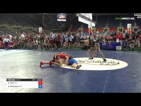 Junior WM 132 Round of 32 - Allison Petix (NV) vs. Gabrielle Malinowski (PA)