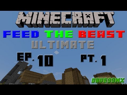 Minecraft FTB Ultimate in co-op Ep.10 parte 1/3 - Il torrone è abitabile?
