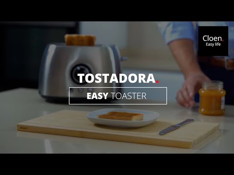 Tostadora con 3 funciones y 6 niveles de tostado de Cloen - Second Medium