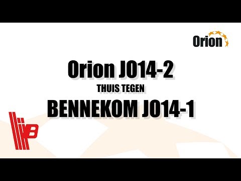 Orion JO14-2 vs Bennekom JO14-1 (03-11-2018) HD 1080p60