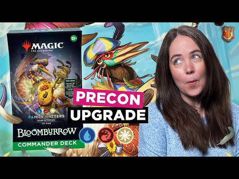“Family Matters” Precon Upgrade | Bloomburrow | The Command Zone 624 | MTG Magic Gathering Commander