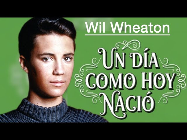 Vídeo relacionado con Wil Wheaton (Beard) Big Head. Máscara más Grande Que la Vida.