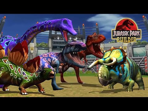 JURASSIC PARK BUILDER - BATTLE ARENA (STAGE 41 TO 50)