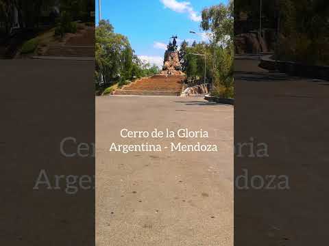 Very big monument #argentina #mendoza #cerro #de #la #gloria