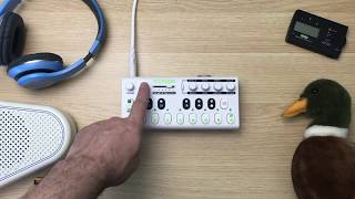 Video thumbnail for Arpeggio gate automation, portamento, swing & more by Tangible Instruments