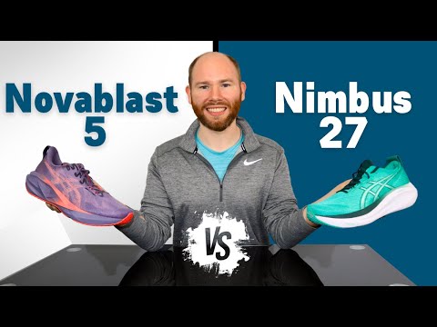 Asics Gel Nimbus 27 vs Novablast 5 by a Foot Specialist