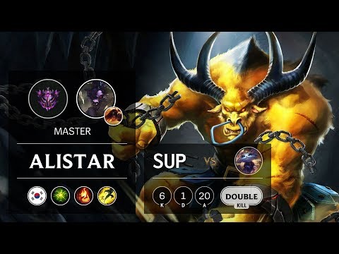 Alistar Support vs Yuumi - KR Master Patch 9.12