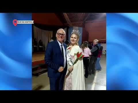 RUÍZ DE MONTOYA: NATALIA CRUJ - EMBAJADORA CULTURAL Y REINA PROVINCIAL DE LA SANDÍA