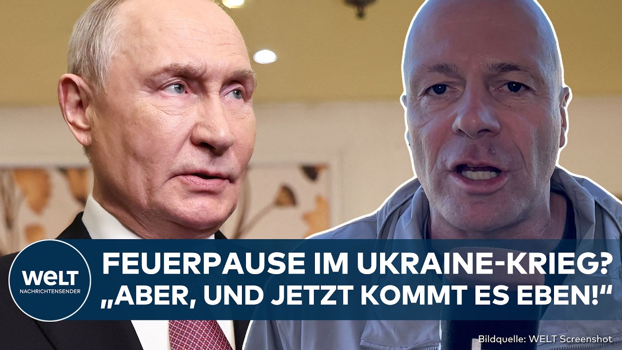 UKRAINE-KRIEG: Putin reagiert auf Trump! Russland äußert sich zur Feuerpause auf Infrastruktur