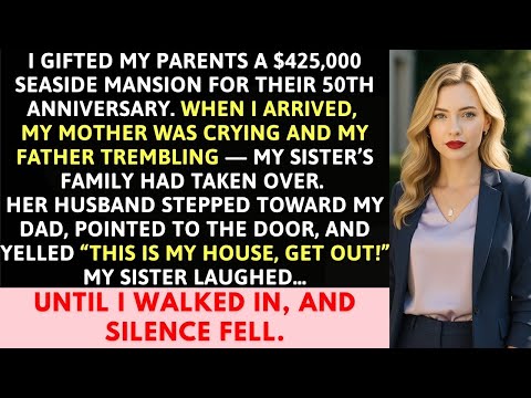 I Gifted My Parents A $425,000 Seaside Mansion For Their 50th Anniversary  When I Arrived, My Mot