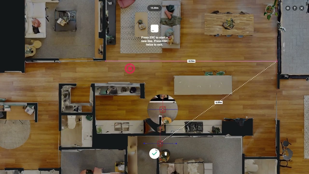 Matterport: Measurement Tool