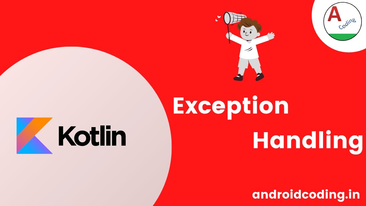 Kotlin : Exception Handling | try, catch, finally, throw | Added Subtitles | android coding