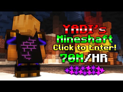 So I Tried Mineshaft Mining... It's Crazy (Hypixel Skyblock)