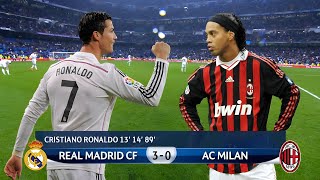 Ronaldinho Will Never Forget Cristiano Ronaldo's performance in This Match 
