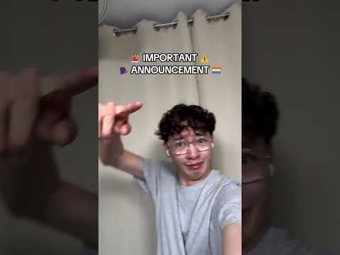 IMPORTANT ANNOUNCEMENT 🗣️🏳️‍🌈 #elevenz