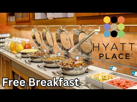 THIS is your Free Breakfast at a Hyatt Place Hotel