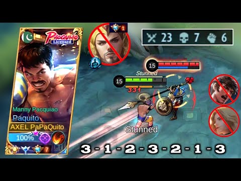 PAQUITO TUTORIAL COMBO AGAINST COUNTERS | BEST BUILD & EMBLEM FOR PAQUITO | MLBB